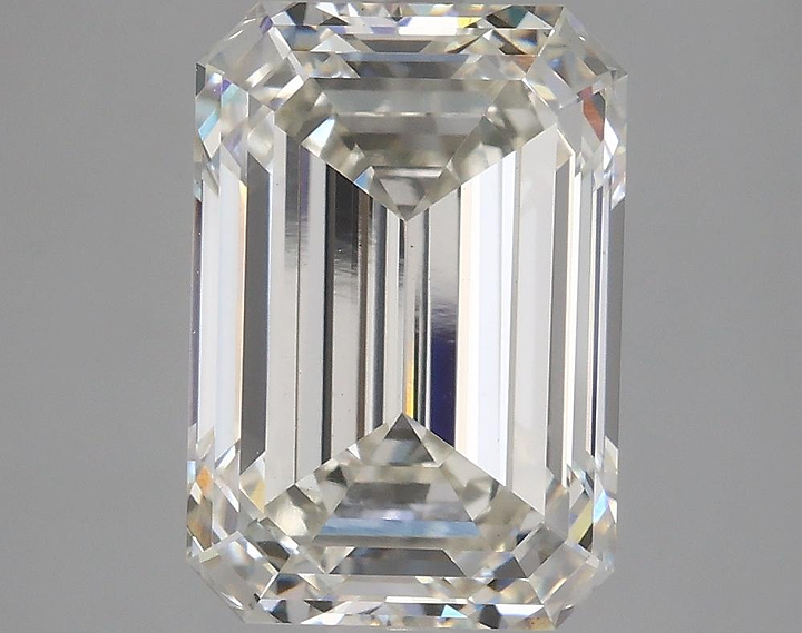 4.89 Carat Emerald Shaped Ideal Cut VS1 IGI Certified Lab Grown Diamond