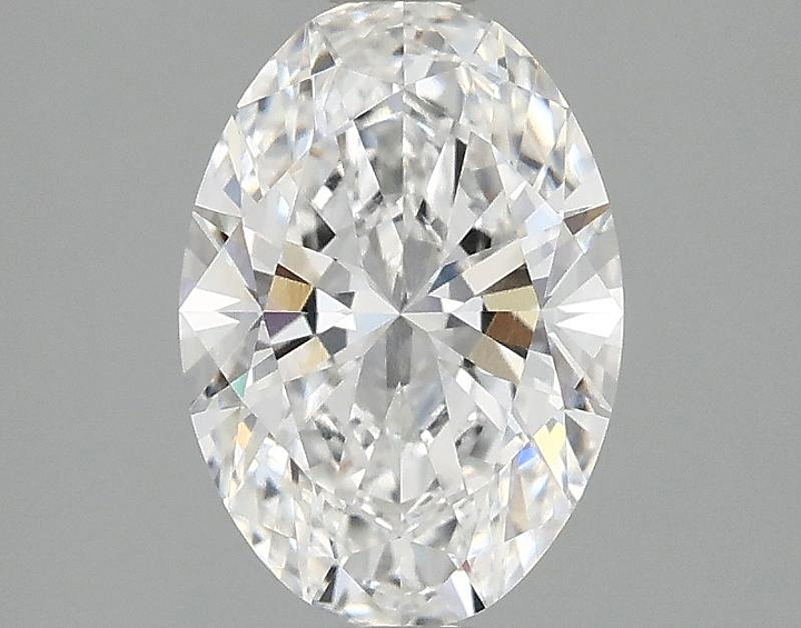 1.45 Carat Oval Shaped Ideal Cut VVS1 IGI Certified Lab Grown Diamond