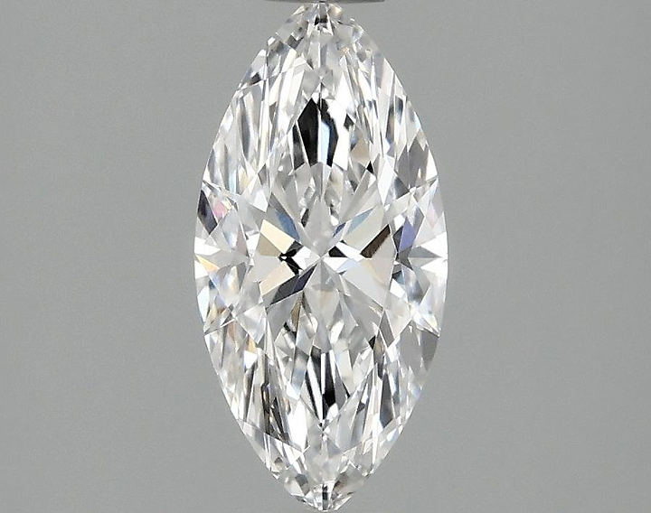 1.0 Carat Marquise Shaped Excellent Cut VVS2 IGI Certified Lab Grown Diamond