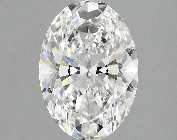 1.54 Carat Oval Shaped Ideal Cut VVS2 IGI Certified Lab Grown Diamond