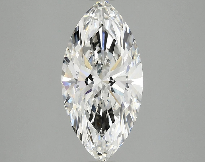2.1 Carat Marquise Shaped Ideal Cut VS1 IGI Certified Lab Grown Diamond