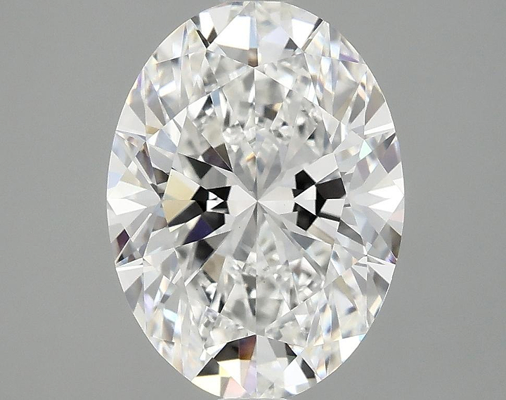 3.07 Carat Oval Shaped Excellent Cut VVS2 IGI Certified Lab Grown Diamond
