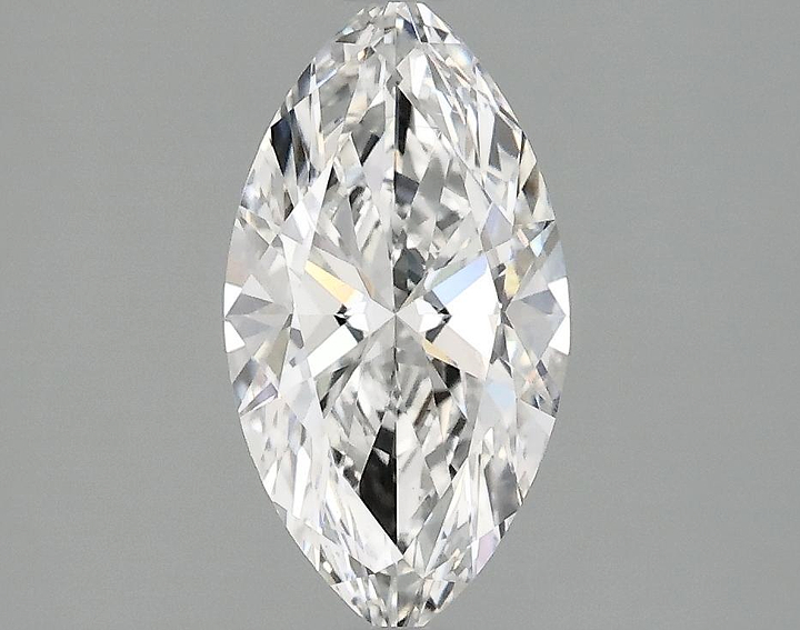 1.35 Carat Marquise Shaped Excellent Cut VS2 IGI Certified Lab Grown Diamond