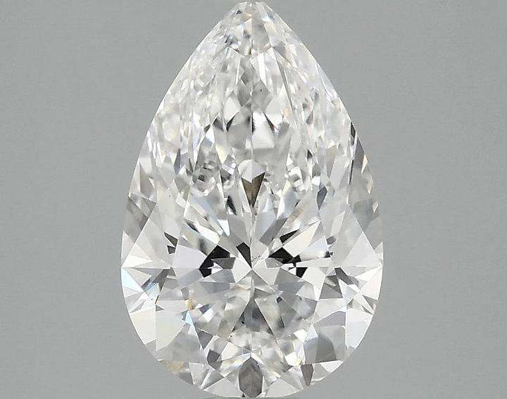 2.03 Carat Pear Shaped Ideal Cut VS1 IGI Certified Lab Grown Diamond