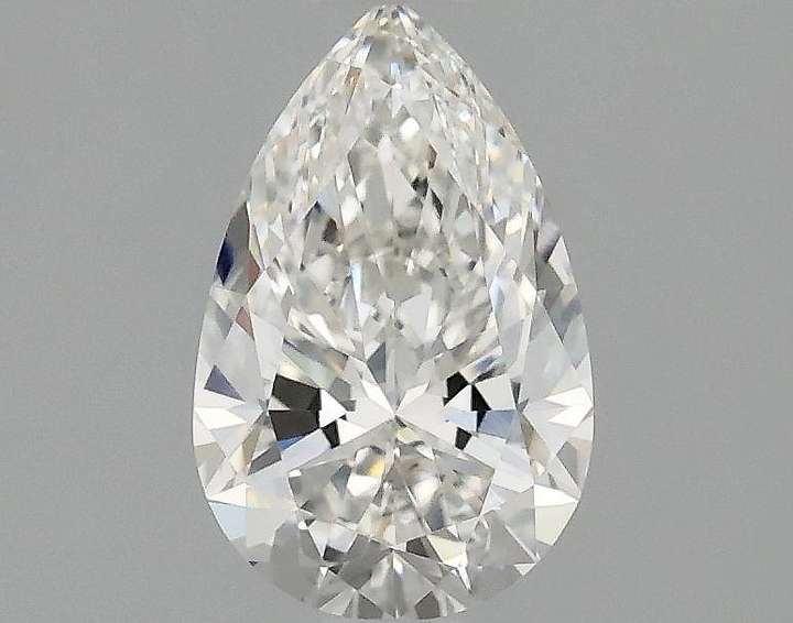 1.07 Carat Pear Shaped Ideal Cut VVS2 IGI Certified Lab Grown Diamond
