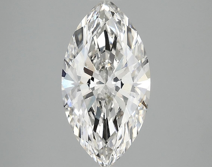 2.37 Carat Marquise Shaped Ideal Cut VS2 IGI Certified Lab Grown Diamond