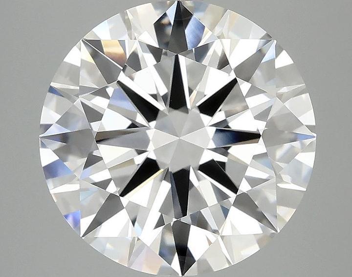4.82 Carat Round Shaped Ideal Cut VVS2 IGI Certified Lab Grown Diamond