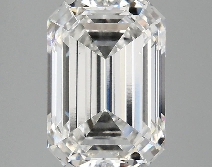 3.08 Carat Emerald Shaped Ideal Cut VS1 IGI Certified Lab Grown Diamond