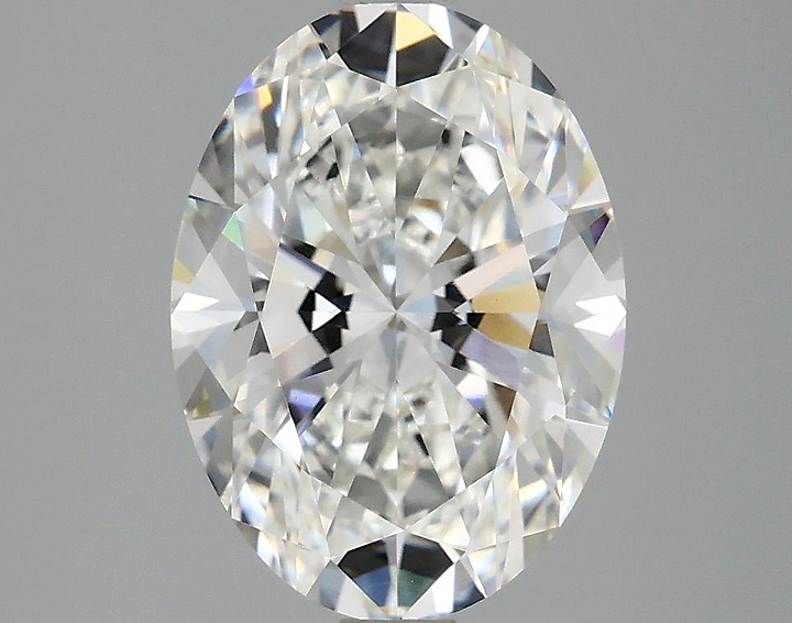 3.07 Carat Oval Shaped Excellent Cut VVS2 IGI Certified Lab Grown Diamond
