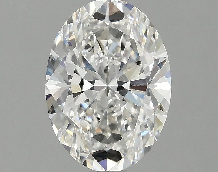 1.46 Carat Oval Shaped Ideal Cut VVS2 IGI Certified Lab Grown Diamond