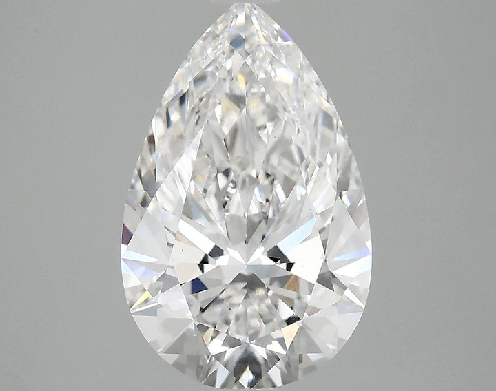 3.05 Carat Pear Shaped Ideal Cut VS1 IGI Certified Lab Grown Diamond