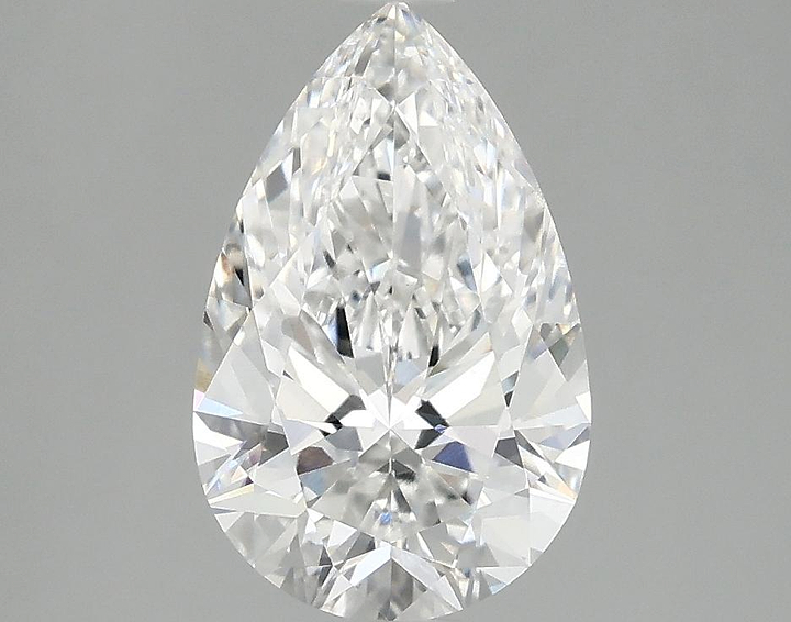 2.03 Carat Pear Shaped Ideal Cut VS1 IGI Certified Lab Grown Diamond
