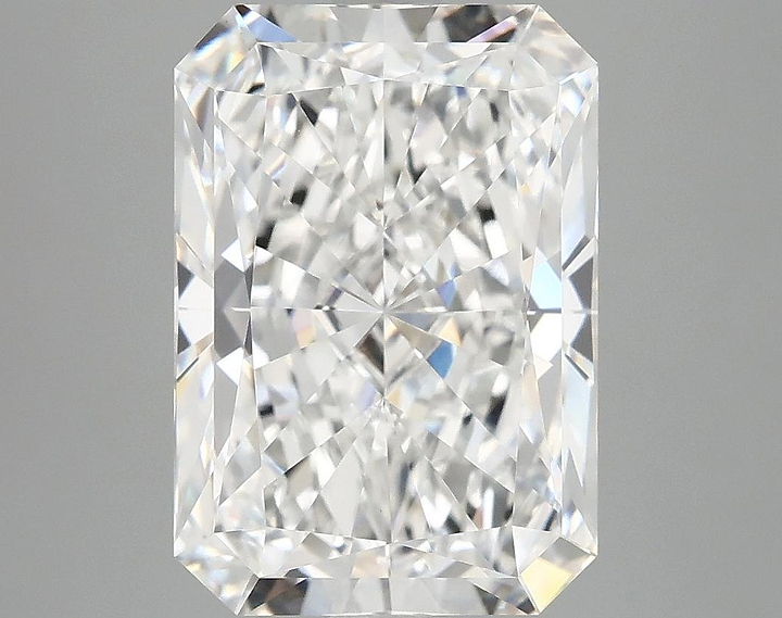4.99 Carat Radiant Shaped Ideal Cut VVS2 IGI Certified Lab Grown Diamond