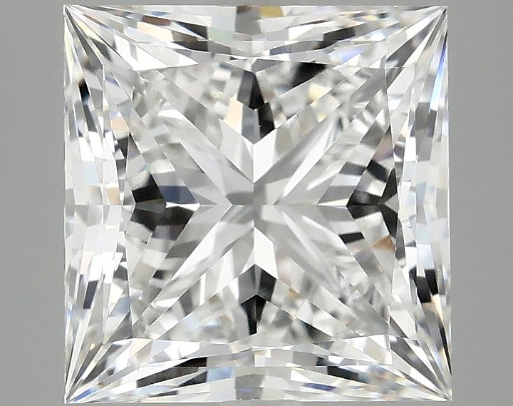 4.85 Carat Princess Shaped Ideal Cut VS1 IGI Certified Lab Grown Diamond