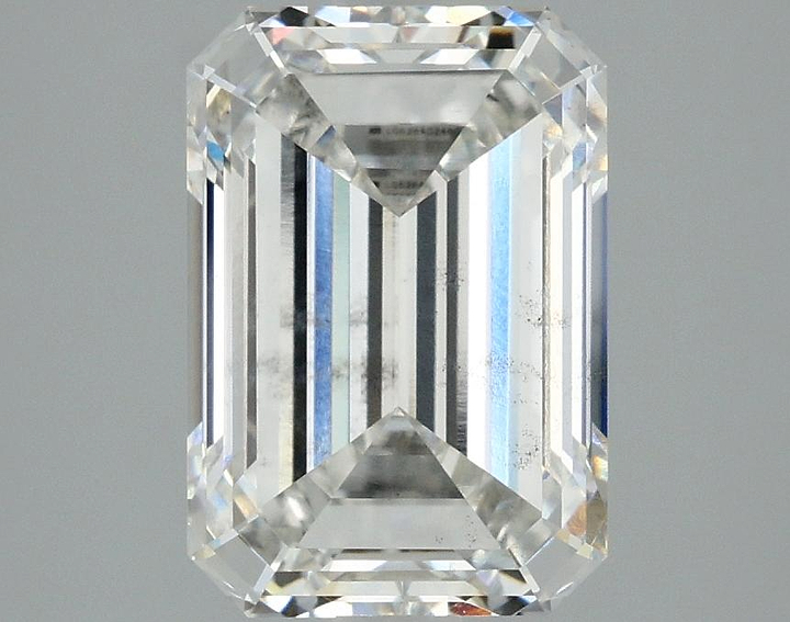 3.04 Carat Emerald Shaped Ideal Cut SI1 IGI Certified Lab Grown Diamond