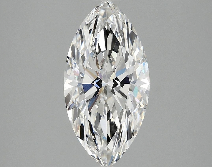 2.07 Carat Marquise Shaped Ideal Cut VS1 IGI Certified Lab Grown Diamond