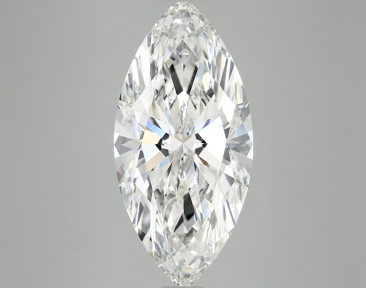4.88 Carat Marquise Shaped Excellent Cut VS2 IGI Certified Lab Grown Diamond