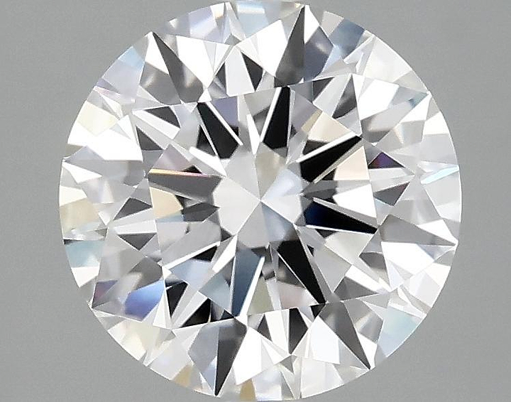 2.55 Carat Round Shaped Ideal Cut VVS2 IGI Certified Lab Grown Diamond