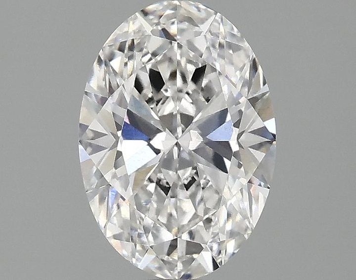 1.4 Carat Oval Shaped Ideal Cut VS2 IGI Certified Lab Grown Diamond