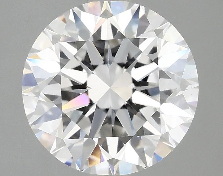 3.08 Carat Round Shaped Excellent Cut VS1 IGI Certified Lab Grown Diamond
