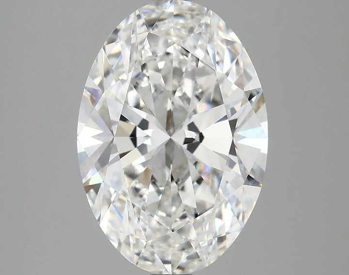 3.08 Carat Oval Shaped Ideal Cut VVS2 IGI Certified Lab Grown Diamond