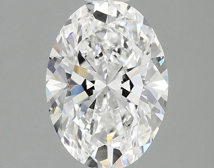 1.54 Carat Oval Shaped Ideal Cut VVS2 IGI Certified Lab Grown Diamond