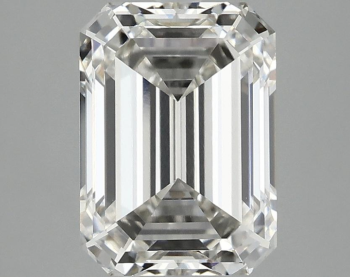 3.1 Carat Emerald Shaped Excellent Cut VVS2 IGI Certified Lab Grown Diamond