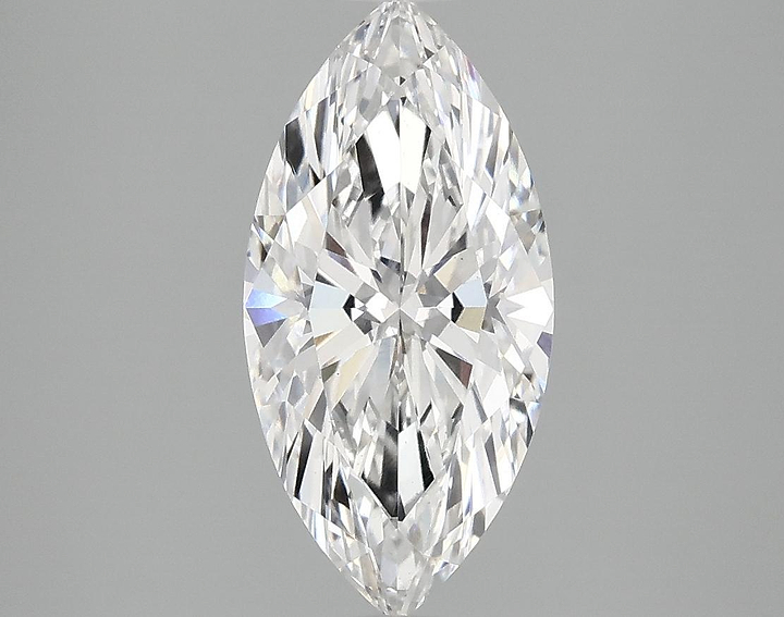 2.07 Carat Marquise Shaped Ideal Cut VS1 IGI Certified Lab Grown Diamond