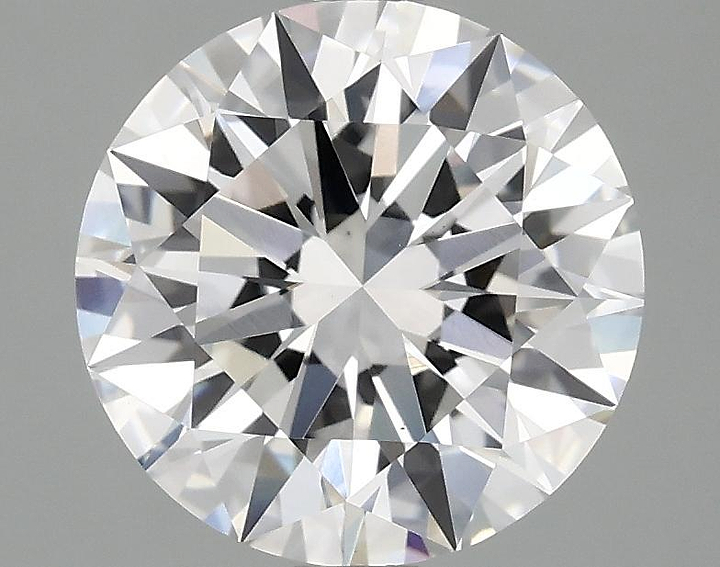 2.85 Carat Round Shaped Ideal Cut VS1 IGI Certified Lab Grown Diamond