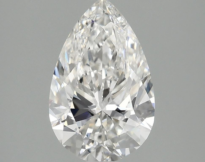 2.01 Carat Pear Shaped Ideal Cut VVS2 IGI Certified Lab Grown Diamond