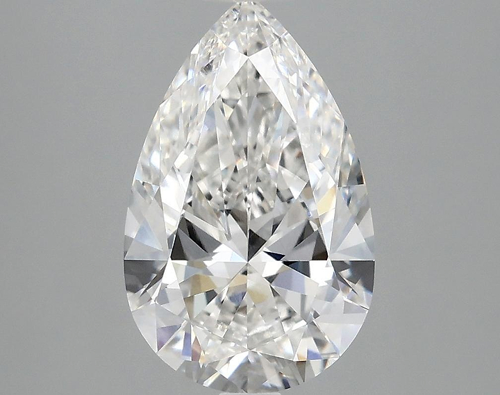 2.5 Carat Pear Shaped Ideal Cut VS1 IGI Certified Lab Grown Diamond