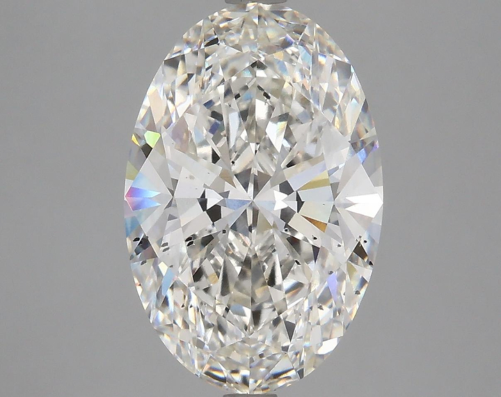 4.34 Carat Oval Shaped Excellent Cut SI1 IGI Certified Lab Grown Diamond