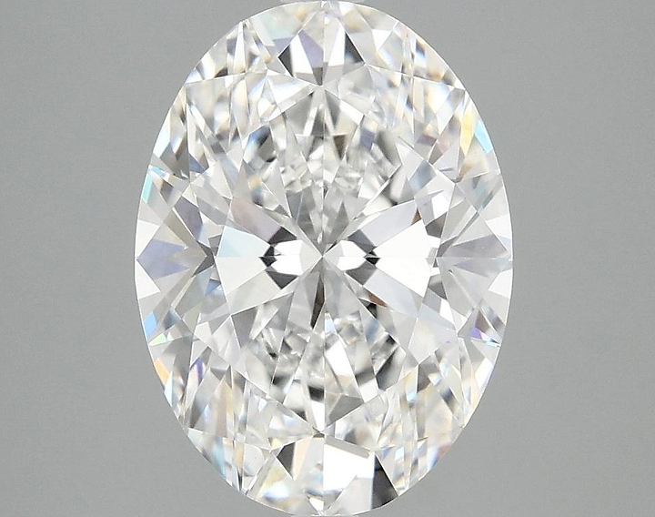 3.08 Carat Oval Shaped Excellent Cut VVS2 IGI Certified Lab Grown Diamond