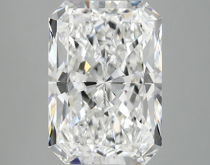 3.74 Carat Radiant Shaped Ideal Cut VS2 IGI Certified Lab Grown Diamond