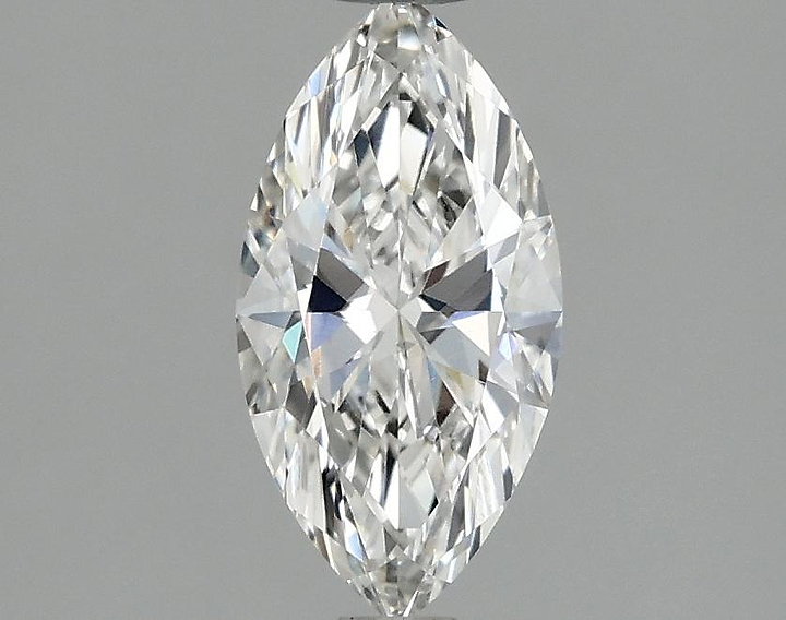 0.97 Carat Marquise Shaped Ideal Cut VVS2 IGI Certified Lab Grown Diamond