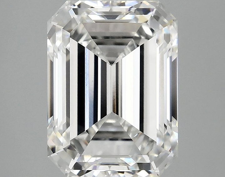 3.11 Carat Emerald Shaped Excellent Cut VVS2 IGI Certified Lab Grown Diamond