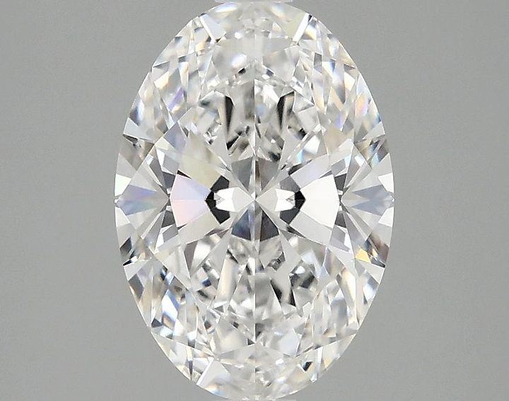 2.1 Carat Oval Shaped Ideal Cut VVS2 IGI Certified Lab Grown Diamond