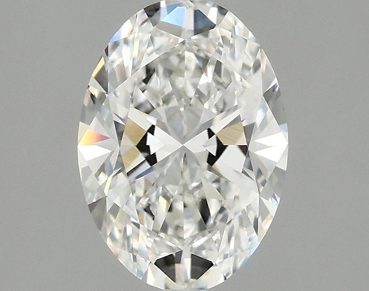 1.54 Carat Oval Shaped Ideal Cut VVS2 IGI Certified Lab Grown Diamond