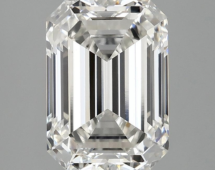 3.09 Carat Emerald Shaped Ideal Cut VS1 IGI Certified Lab Grown Diamond