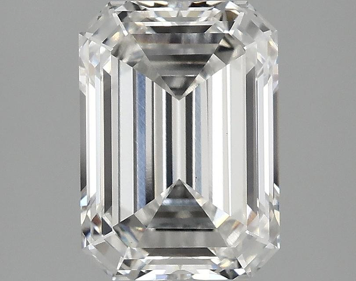 2.59 Carat Emerald Shaped Ideal Cut VS1 IGI Certified Lab Grown Diamond