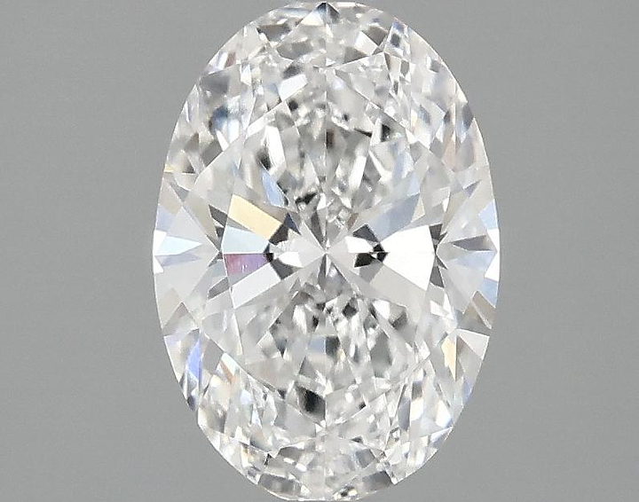 1.5 Carat Oval Shaped Ideal Cut VVS2 IGI Certified Lab Grown Diamond