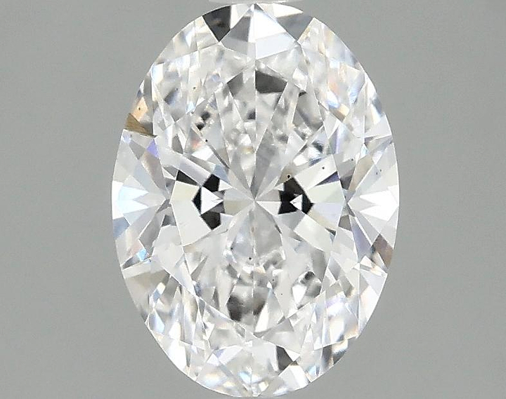 1.55 Carat Oval Shaped Ideal Cut VS2 IGI Certified Lab Grown Diamond