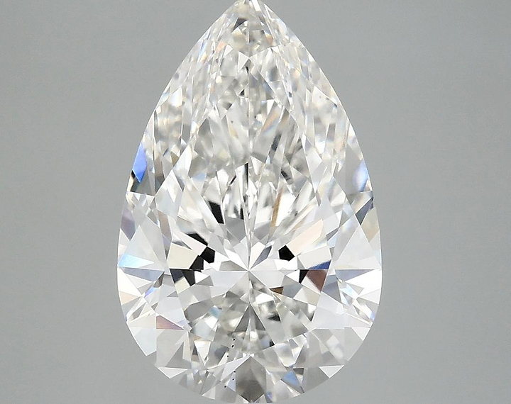 3.1 Carat Pear Shaped Ideal Cut VS2 IGI Certified Lab Grown Diamond