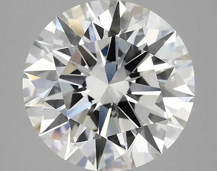 3.07 Carat Round Shaped Ideal Cut VVS2 IGI Certified Lab Grown Diamond