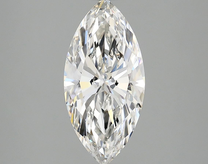 2.02 Carat Marquise Shaped Excellent Cut VVS2 IGI Certified Lab Grown Diamond