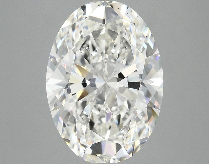 4.09 Carat Oval Shaped Ideal Cut VS2 IGI Certified Lab Grown Diamond