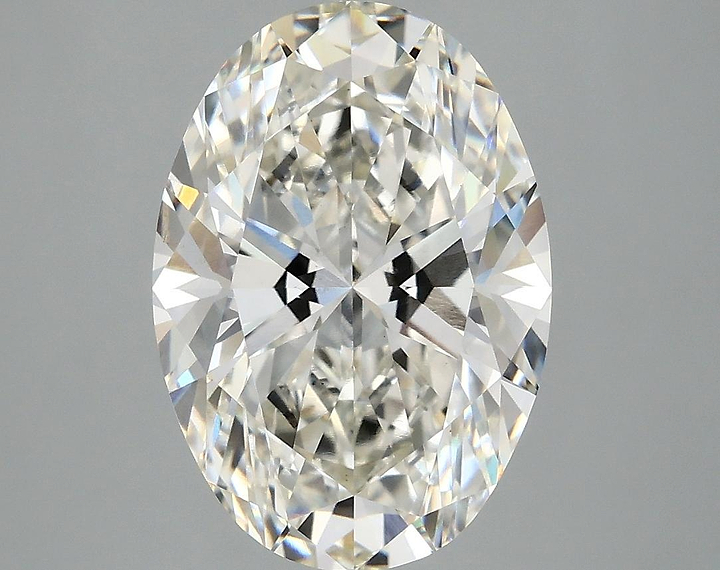 4.1 Carat Oval Shaped Ideal Cut VS2 IGI Certified Lab Grown Diamond