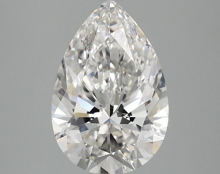 3.09 Carat Pear Shaped Excellent Cut VS1 IGI Certified Lab Grown Diamond