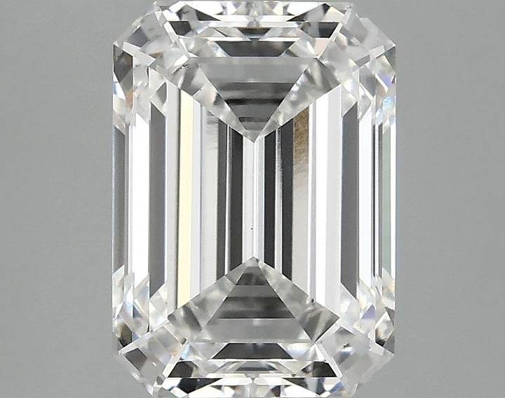 3.1 Carat Emerald Shaped Ideal Cut VS2 IGI Certified Lab Grown Diamond