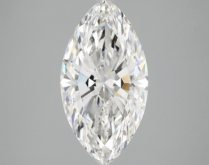 3.08 Carat Marquise Shaped Ideal Cut VS2 IGI Certified Lab Grown Diamond